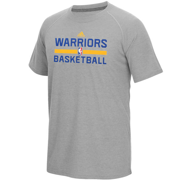NBA Men Golden State Warriors adidas OnCourt climalite Ultimate TShirt Gray->->Sports Accessory